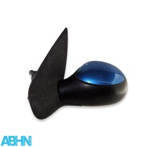 Espelho de porta manual lateral esquerdo Peugeot 206 Hatch & SW (02-09) azul metálico 96437182XT comprar usado  Enviando para Brazil