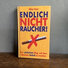 Buch endlich nichtraucher gebraucht kaufen  Birkenau