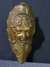 Moeda de bilhar de bronze cinzelada e dourada com cabeça de baco antigo jogo de café comprar usado  Enviando para Brazil
