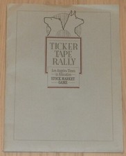 Ticker tape rally for sale  Sierra Madre
