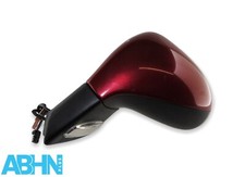 Espelho de porta elétrico lateral esquerdo Peugeot 207 SW CC (07-13) 96806498XT vermelho metálico comprar usado  Enviando para Brazil