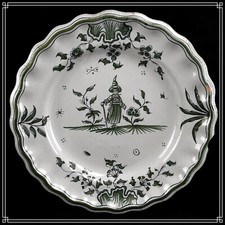 Splendide assiette faience d'occasion  Auzat