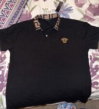 Versace black polo for sale  Wantagh