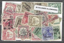 Allemagne colonies timbres d'occasion  Lésigny