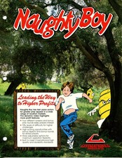 Naughty boy cinematronics for sale  Silver Spring