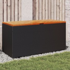 Gartentruhe schwarz 110x50x54 gebraucht kaufen  Leun