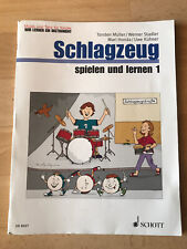 Schlagzeug spielen lernen gebraucht kaufen  Niederfüllbach