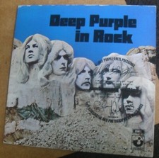 DEEP PURPLE IN ROCK.  1970 UK 12" DOUBLE GATEFOLD L.P.  1995 LIMITED EDITION. comprar usado  Enviando para Brazil