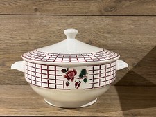 Soupiere motif floral d'occasion  Châtillon-le-Duc