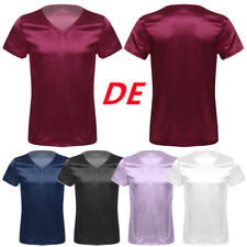 Herren kurzarm satin gebraucht kaufen  Bremen