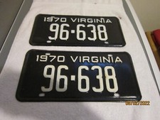 License plate viriginia for sale  Newport News