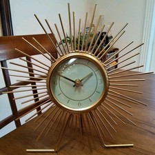 Mcm starburst clock for sale  Medford