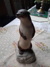 Aynsley porcelain otter for sale  NEWBURY