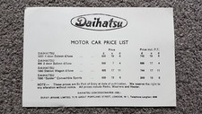 Daihatsu 800 1000 for sale  NUNEATON