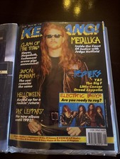 Kerrang magazine metallica for sale  BLACKPOOL