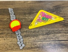 Relógio Wendy's plástico bicicleta raio e refletor brinquedo comida bicicleta mãos fora da minha bicicleta comprar usado  Enviando para Brazil