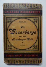 Weserberge griebens reisebüch gebraucht kaufen  Eichwalde