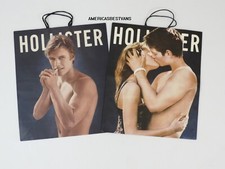 LOTE HOLLISTER DE 7 X SACOS DE PAPEL GRANDES, PRÉ-PROPRIETÁRIO, POR SACOS DE COLECIONADORES ABERCROMBIE comprar usado  Enviando para Brazil