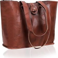 Bolsa tote de couro feminina alça superior bolsas satchel bolsa de compras comprar usado  Enviando para Brazil