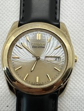 Relógio Citizen Eco-Drive Masculino Vintage Mostrador Creme - Funciona, Nova Pulseira comprar usado  Enviando para Brazil