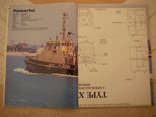 Modelo Boats Magazine plano do tipo X VII U barco com carregador abril 2006 comprar usado  Enviando para Brazil