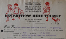 Facture 1936 paris d'occasion  Nantes-