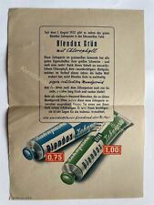 Reklame postwurf 1952 gebraucht kaufen  Raubling