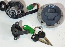 Set of locks ignition switch key fuel cap  Suzuki Bandit GSF 1200 2000-2006 year na sprzedaż  PL