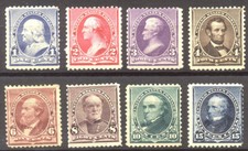EUA #219: 227 Estado perfeito - 1890 1c - 15c edições de retrato ($660) comprar usado  Enviando para Brazil