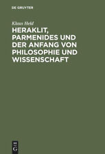 Heraklit parmenides anfang gebraucht kaufen  Stuttgart