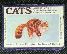 Matchbox label cats for sale  EASTBOURNE