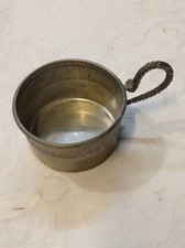 Petite tasse étain d'occasion  Yzeure