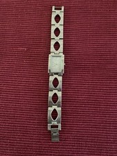 Relógio de quartzo feminino Vivani tom prata pulseira de elos circular - Precisa de bateria comprar usado  Enviando para Brazil