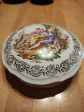 Porzellan schmuck dose gebraucht kaufen  Oberhausen-Rheinhausen