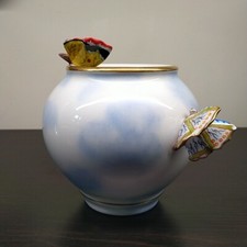 Vase boule papillon d'occasion  Beauvais