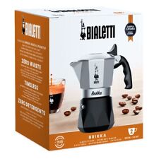 Bialetti Brikka Revolution 2 xícaras 2023 novo fogão cafeteira Moka creme duplo comprar usado  Enviando para Brazil