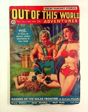 Out of This World Adventures Pulp Dec 1950 Vol. 1 #2 VG comprar usado  Enviando para Brazil