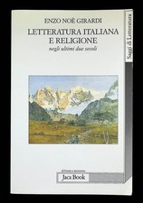 Letteratura italiana religione usato  Sanremo