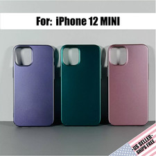 CONJUNTO DE 3 capas projetadas para iPhone 12 MINI: capa dura roxa pérola, verde e rosa comprar usado  Enviando para Brazil