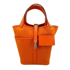 Bolsa Feminina HERMES Picotin Lock PM Cargo U Toile Swift #Ok712 comprar usado  Enviando para Brazil
