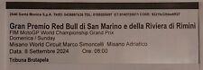 Biglietto gran premio usato  Rimini