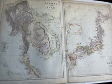 1881 map burmah for sale  LEICESTER