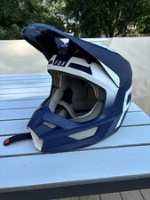 CAPACETE DE CORRIDA FOX V1 DOT ECE R22-05 MOTOCROSS tamanho médio azul branco comprar usado  Enviando para Brazil