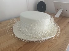 Wedding hat for sale  DUNMOW