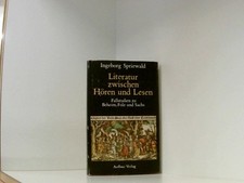 Literatur hören lesen gebraucht kaufen  Berlin