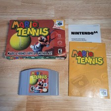 Mario Tennis N64 Nintendo 64, 2004 na caixa completo - Testado, usado comprar usado Mario Tennis N64 Nintendo 64, 2004 na caixa completo - Testado, usado comprar usado  Enviando para Brazil