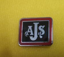 Ajs enamel lapel for sale  CHESTERFIELD
