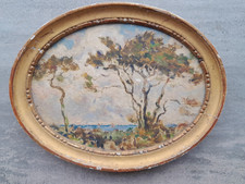 Peinture ancienne paysage d'occasion  Locminé