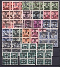 Generalgouvernement 1940 blocs d'occasion  Expédié en Belgium