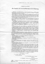 Plébiscite mai 1870 d'occasion Plébiscite mai 1870 d'occasion  Corbigny